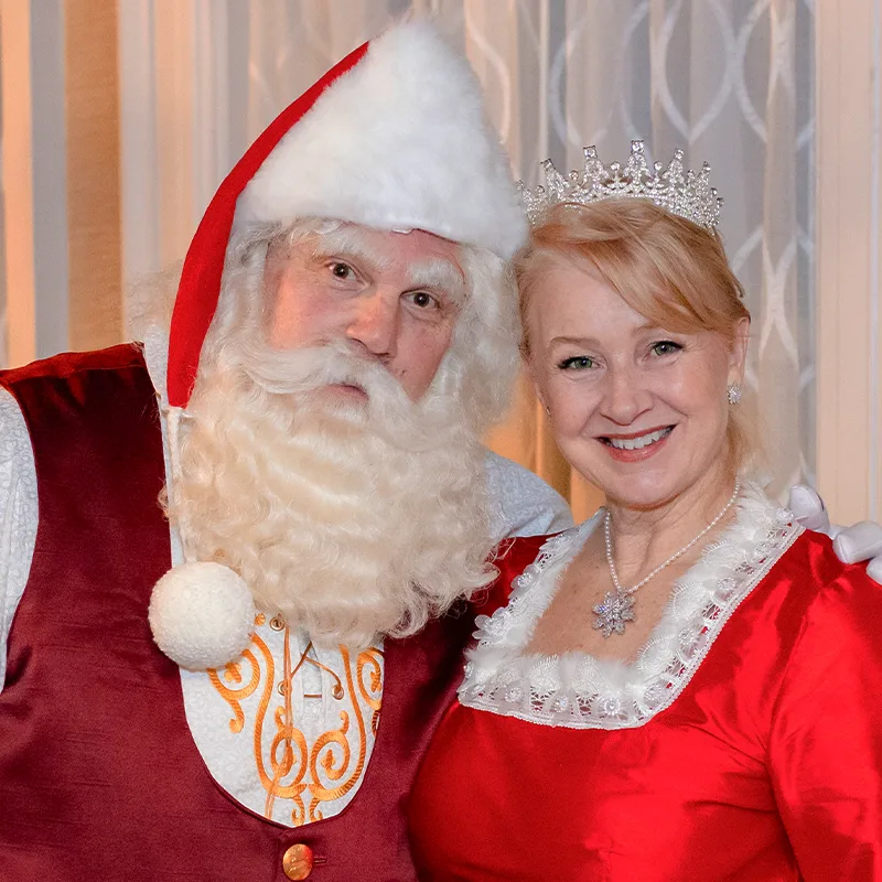 Santa and Mrs. Claus
